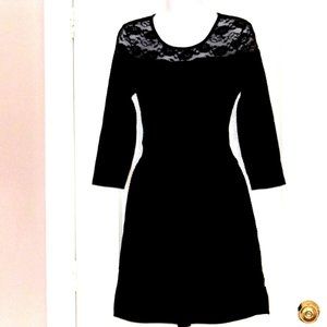 Jessica Simpson Sweater Dress Ribbed Fit & Flare